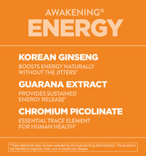 Awakening - Natural Energy & Focus Formula